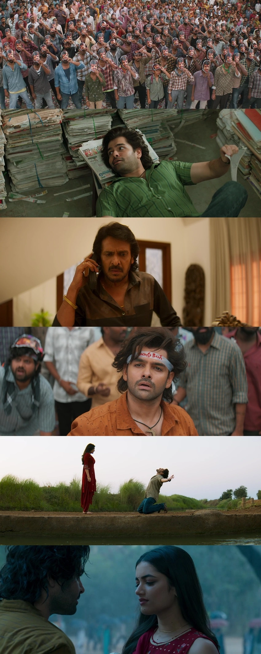 Download Andhra King Taluka | 2025 | Hindi (DD5.1) &amp; Telugu | Dual Audio | WEB-DL | Full Movie 480p 720p 1080p