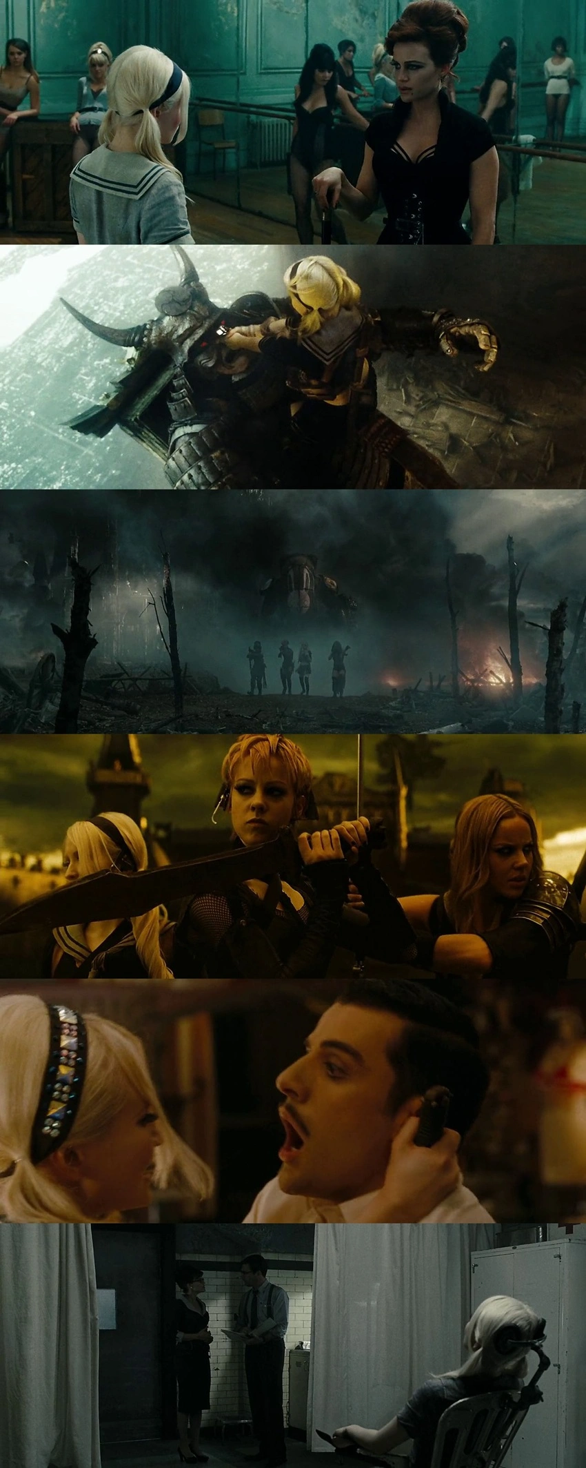Download Sucker Punch (2011) Hindi ORG + English BluRay 480p 720p 1080p
