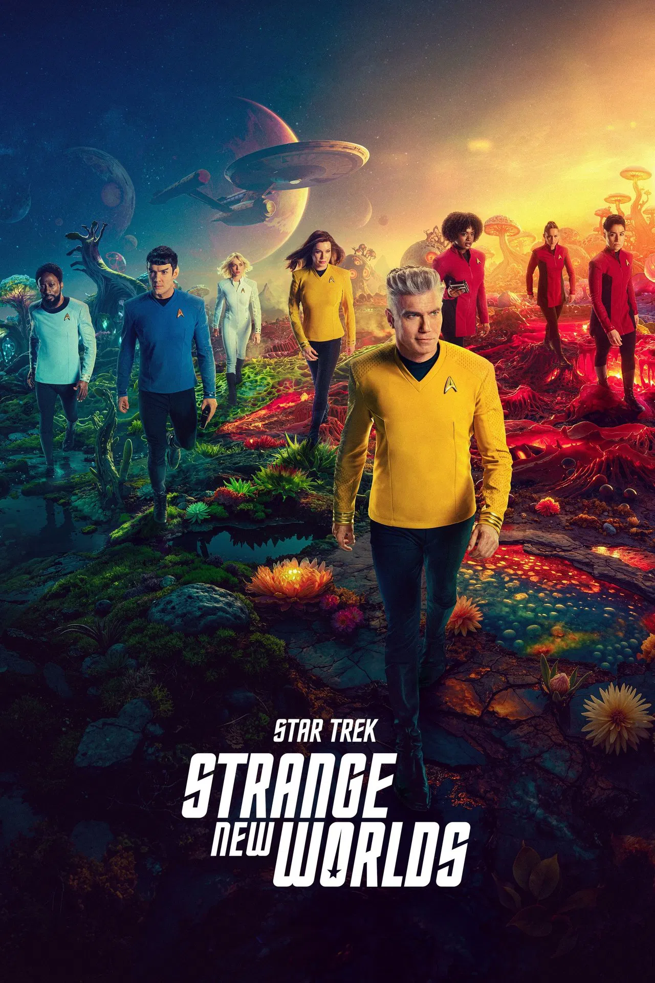Download Star Trek: Strange New Worlds (Season 1 – 3) Complete Dual Audio {Hindi-English} 720p | 1080p WEB-DL